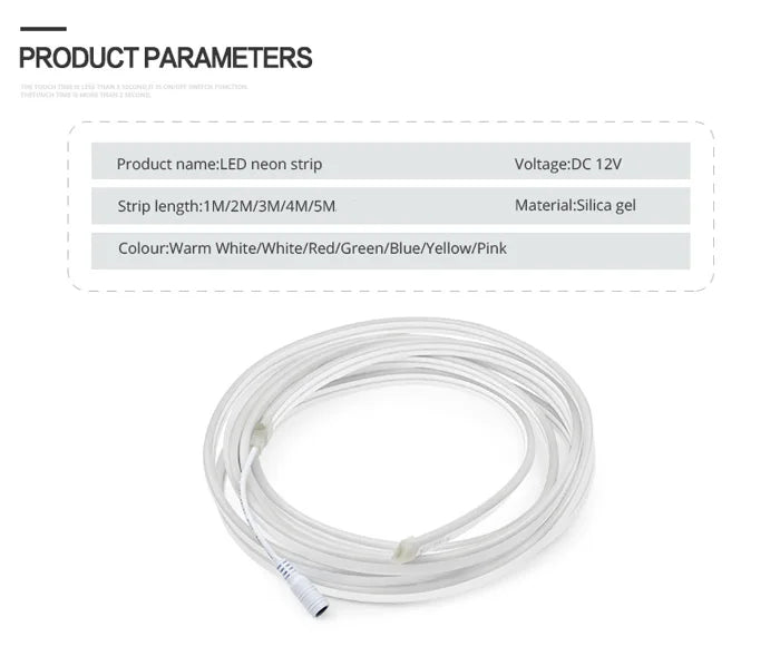 Waterproof Bendable Neon Tube Light