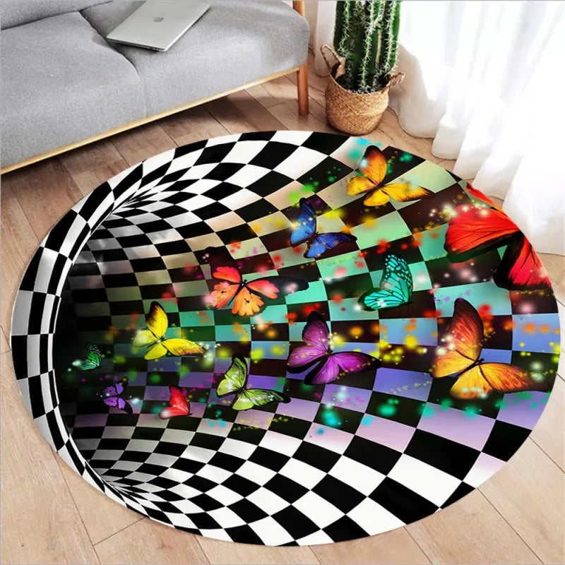 3D Optical Illusion Rug