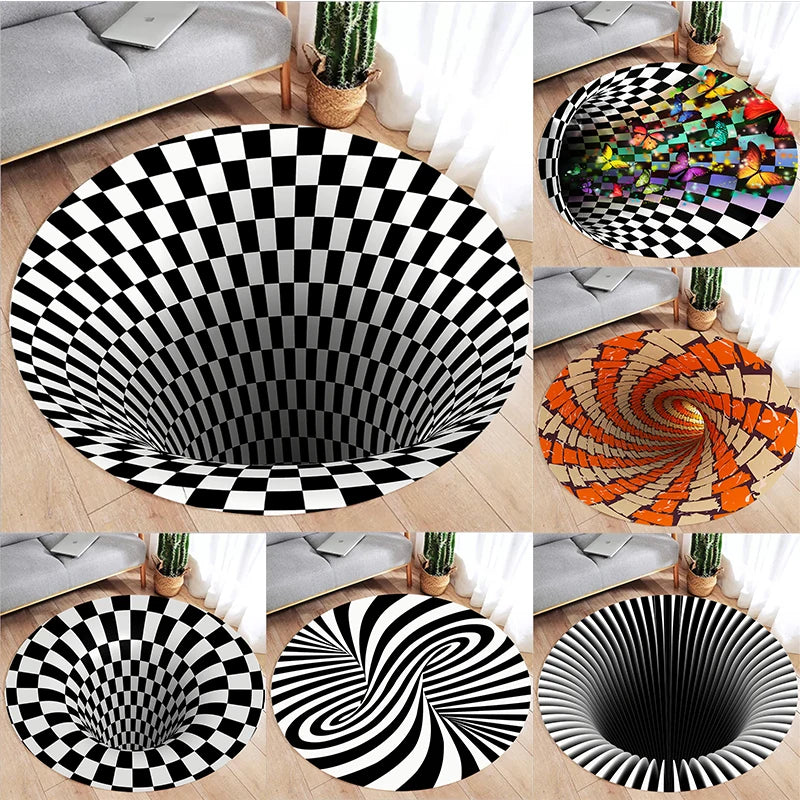 3D Optical Illusion Rug