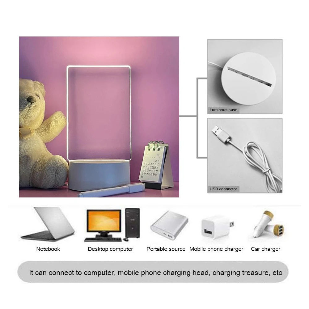 Customizable LED Night Light