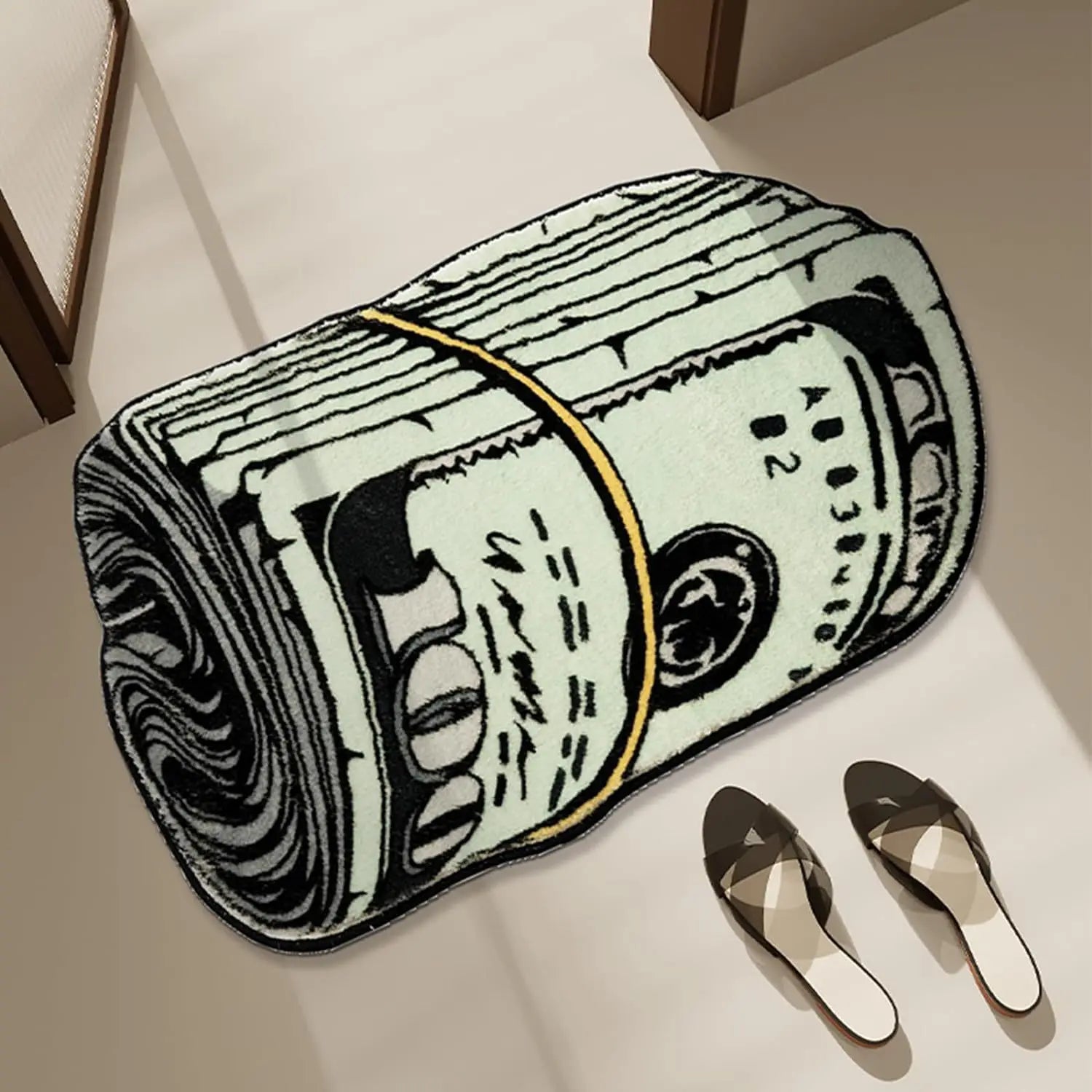 Money Themed Non Slip Mat