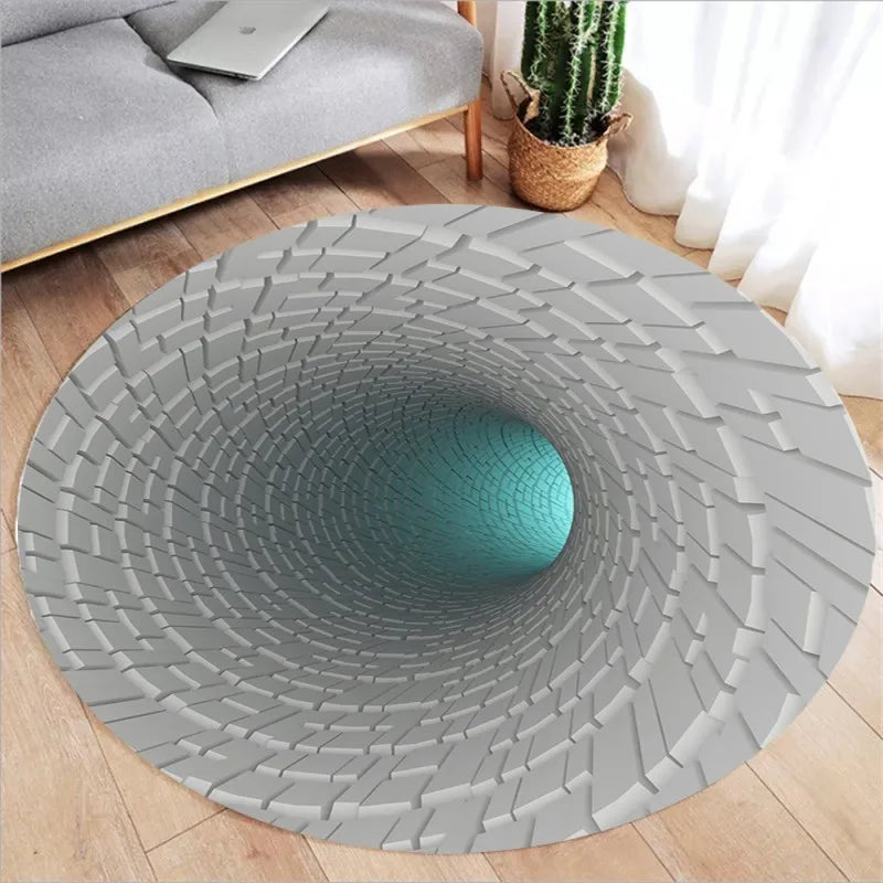 3D Optical Illusion Rug