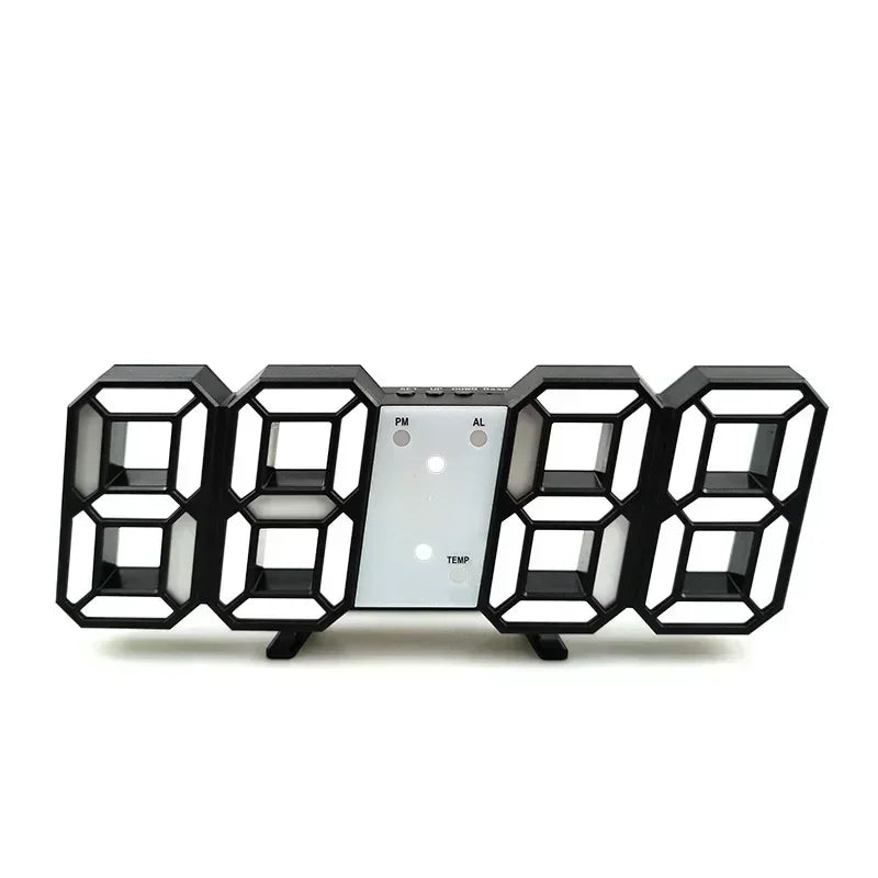 3D LED Alarm Clock