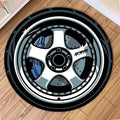 Car Rim Rugs