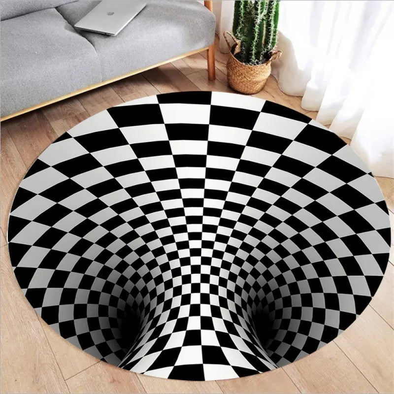 3D Optical Illusion Rug