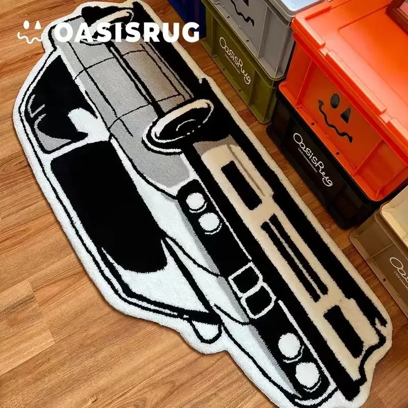 BMW E30 Cool Car Rug